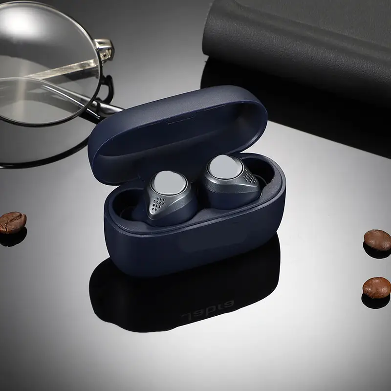 True Wireless Bluetooth Headset with Charging Case Black - Image 2