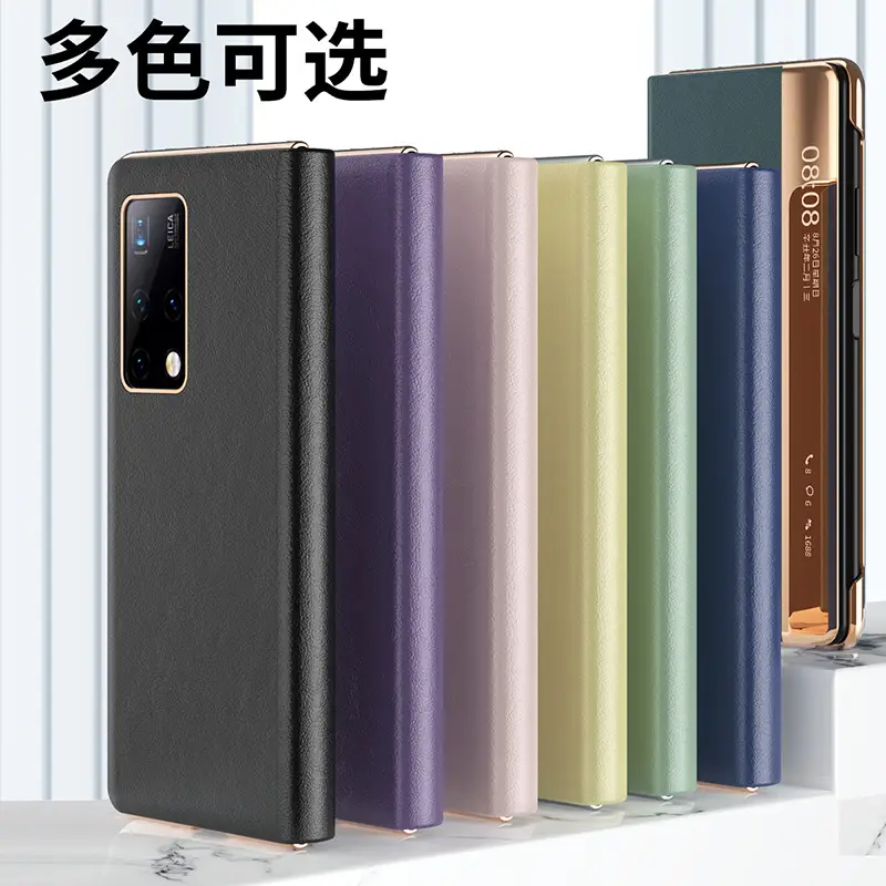 Huawei Mate X2 Yellow Smart Folding Case - Image 12