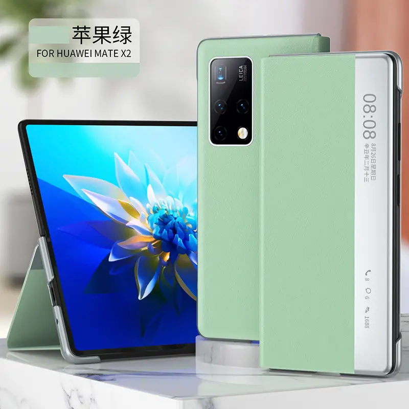Huawei Mate X2 Yellow Smart Folding Case - Image 7