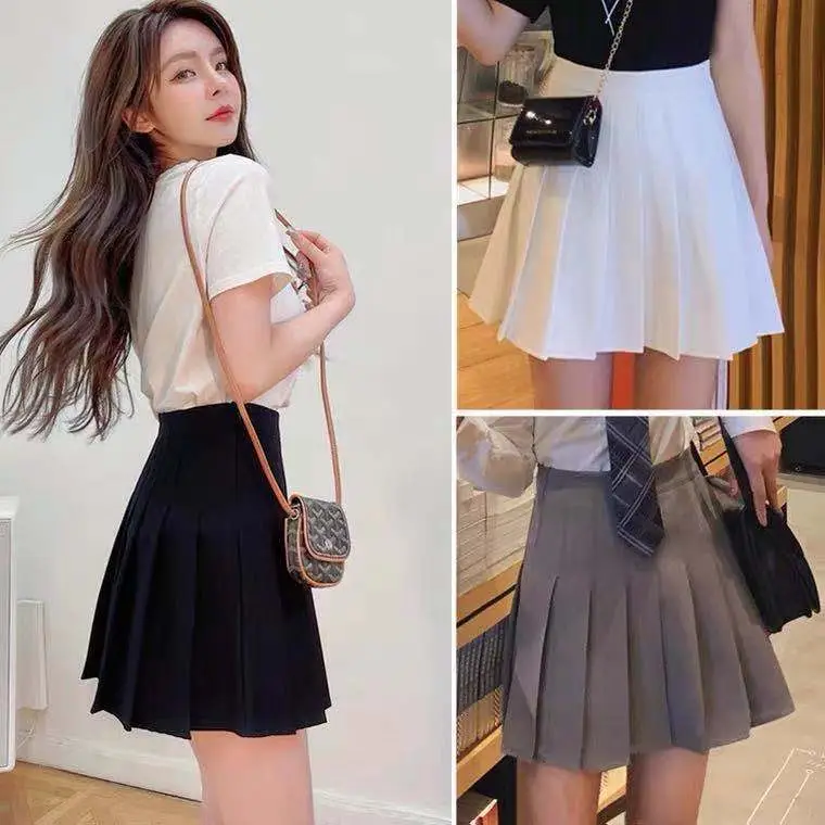 Women's High Waist Pleated Skirt Summer 2022 - Image 2