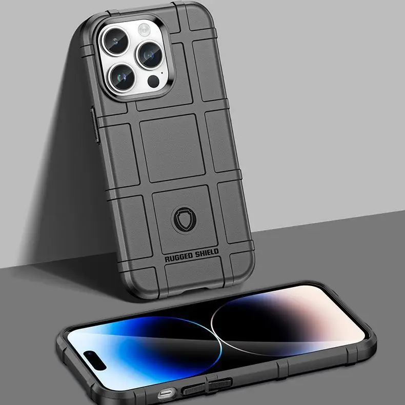 Drop Resistant iPhone 16/17 Pro Max Phone Case Black - Image 6