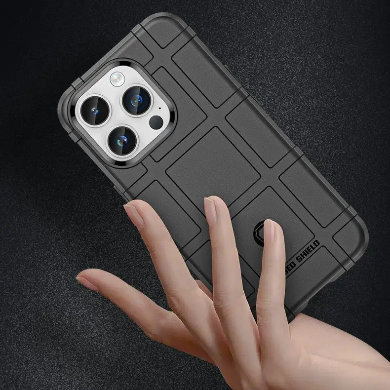 Drop Resistant iPhone 16/17 Pro Max Phone Case Black - Image 7