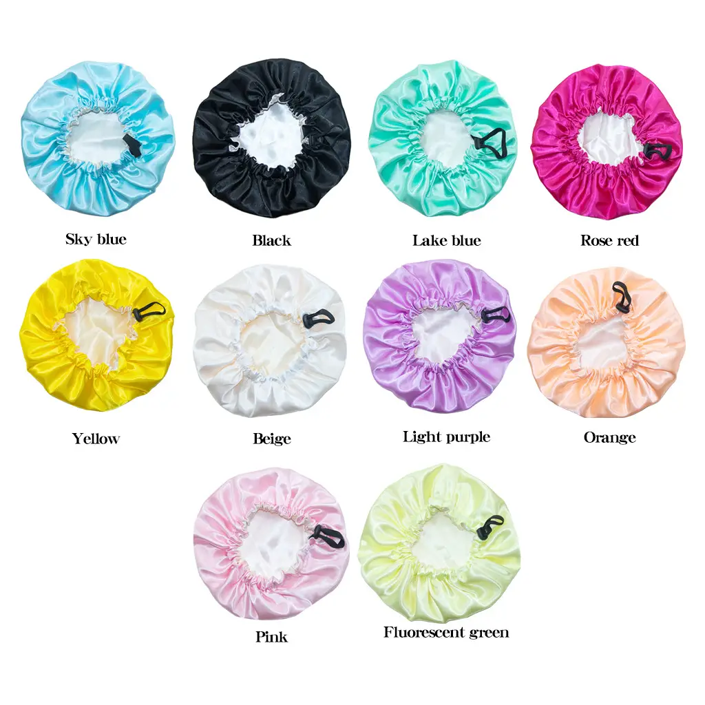 New Kids Satin Nightcap with Adjustable Button - Image 12