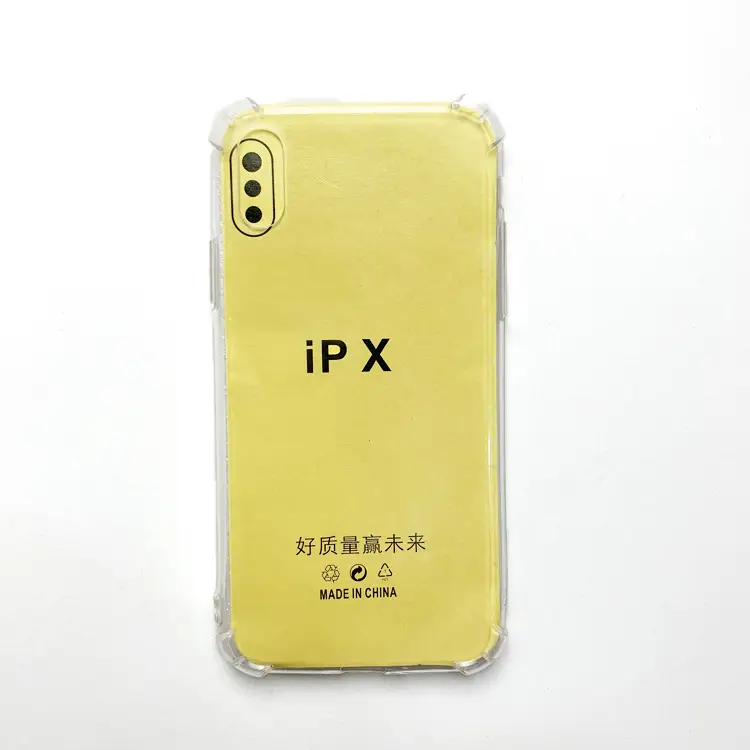 Transparent Anti-Fall Silicone Phone Case for Apple 7-8