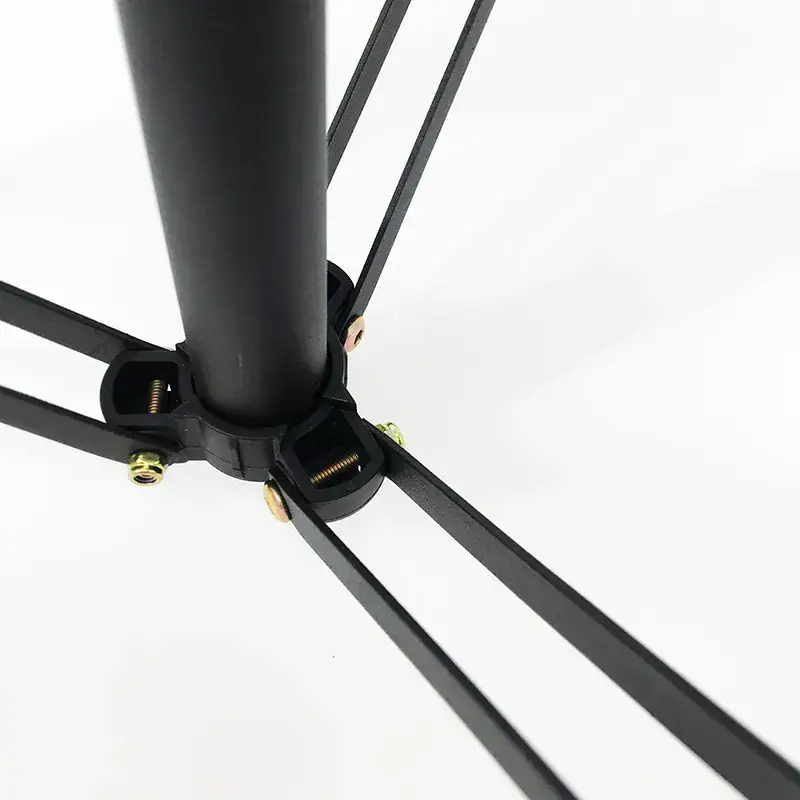 Carbon Steel Live Tripod Phone PTZ Bracket Outdoor Lamp Holder - Image 3