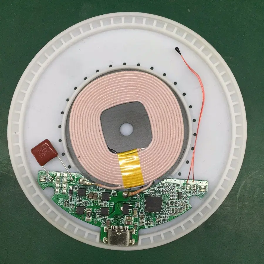 18W Smart Wireless Charging Coaster Mobile Phone - Image 4