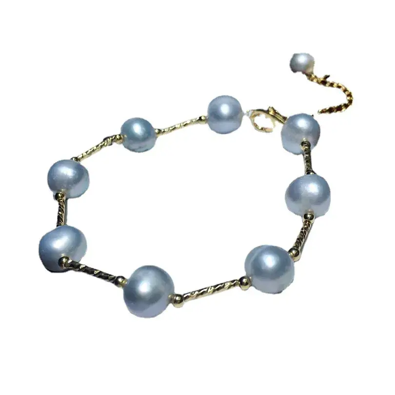 Pearl Bracelet for Girls with Adjustable Chain Design - Image 5