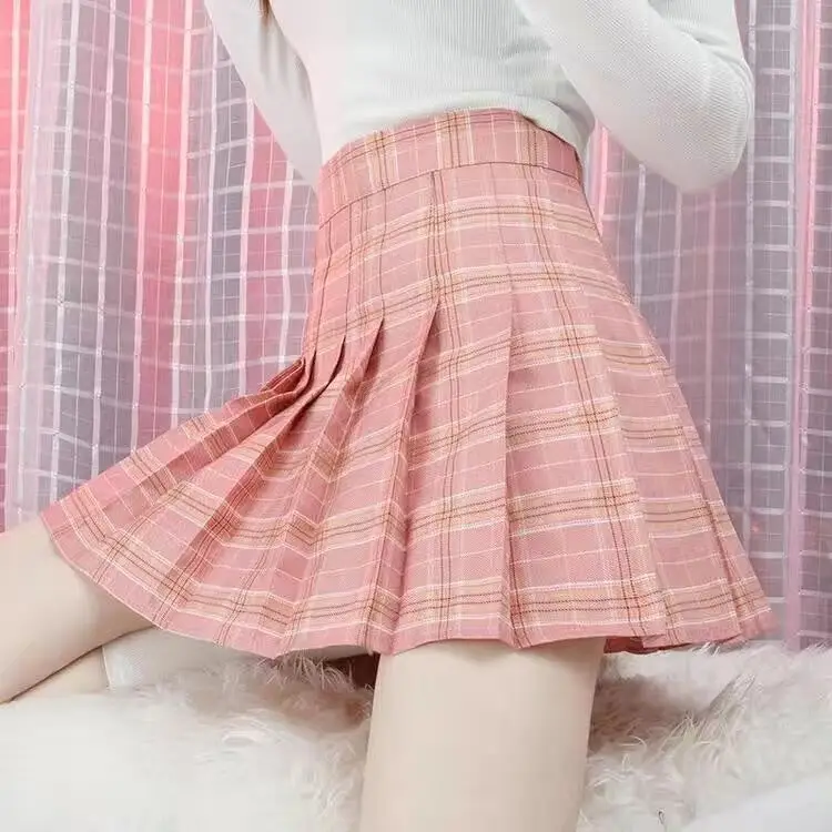 Women Pleated Miniskirt Black Summer No Bottoming - Image 5
