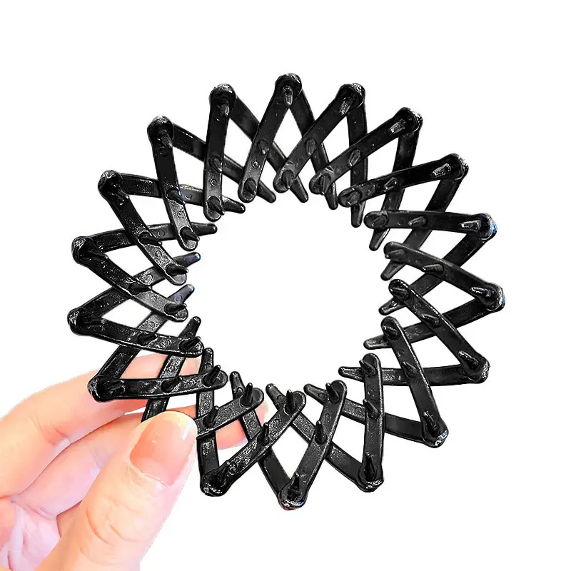 Curler Hair Bands for Women European American Ponytail Grab - Image 8