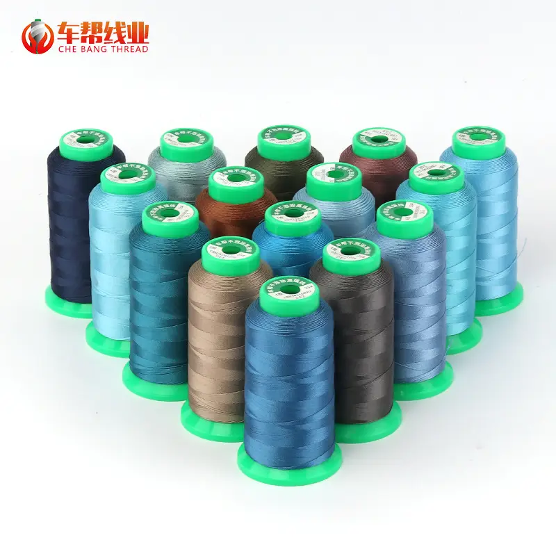 150D Sewing Thread Polyester Mercerized Thread Sewing Machine Oil-Free High-Strength Thread 3-Strand Clothing Leather Luggage Nylon Thread