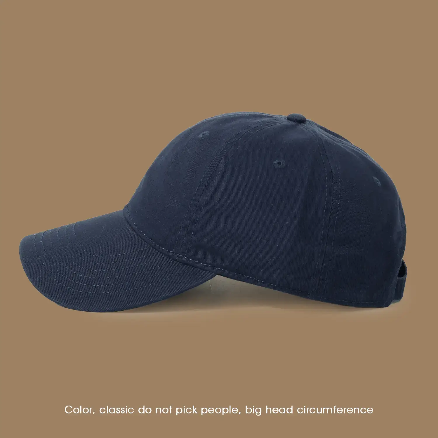 Pink Large Head Cap for Women Men Summer Sun Protection — feature 7