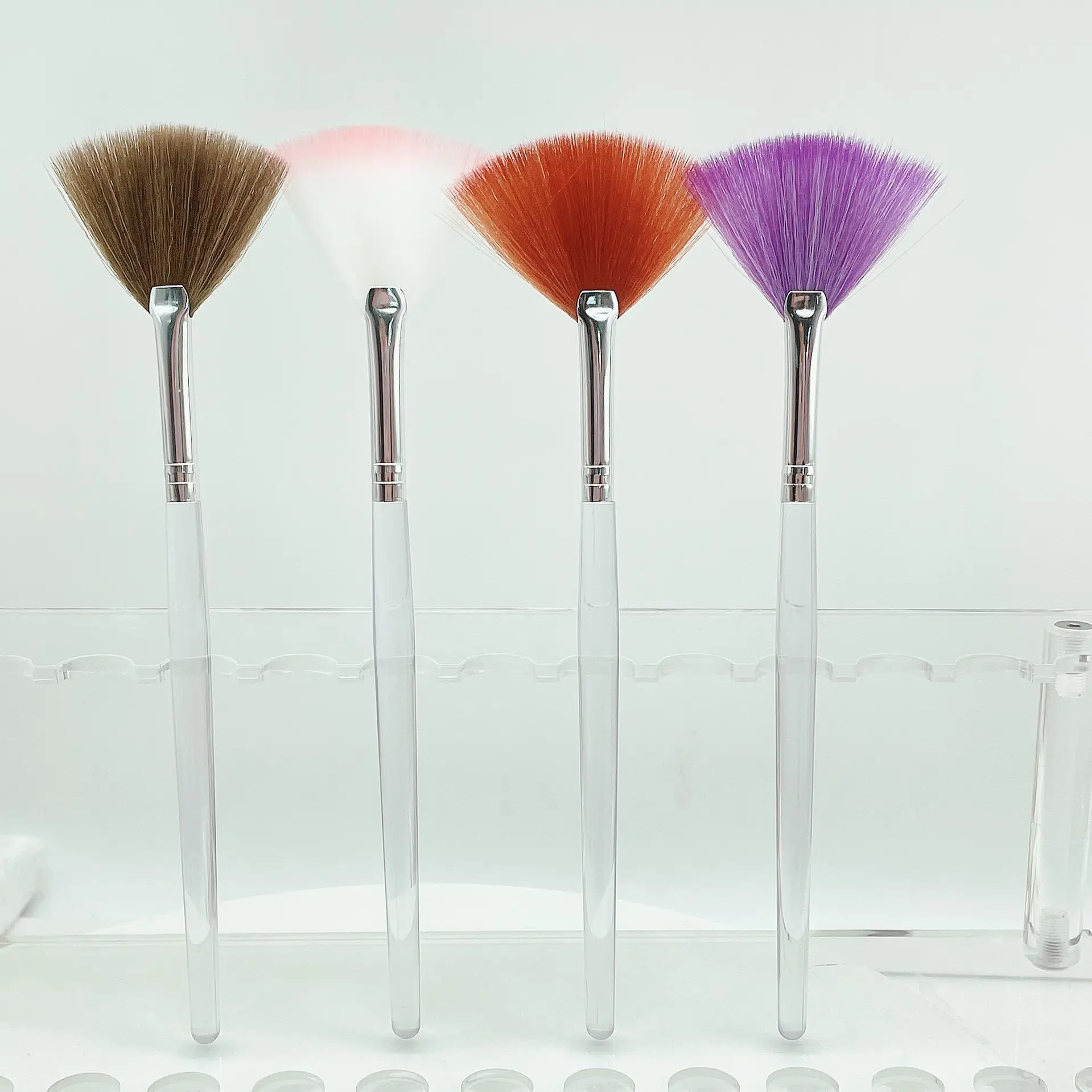 Soft Bristled Facial Mask Brush Set for Skin Care - Image 3