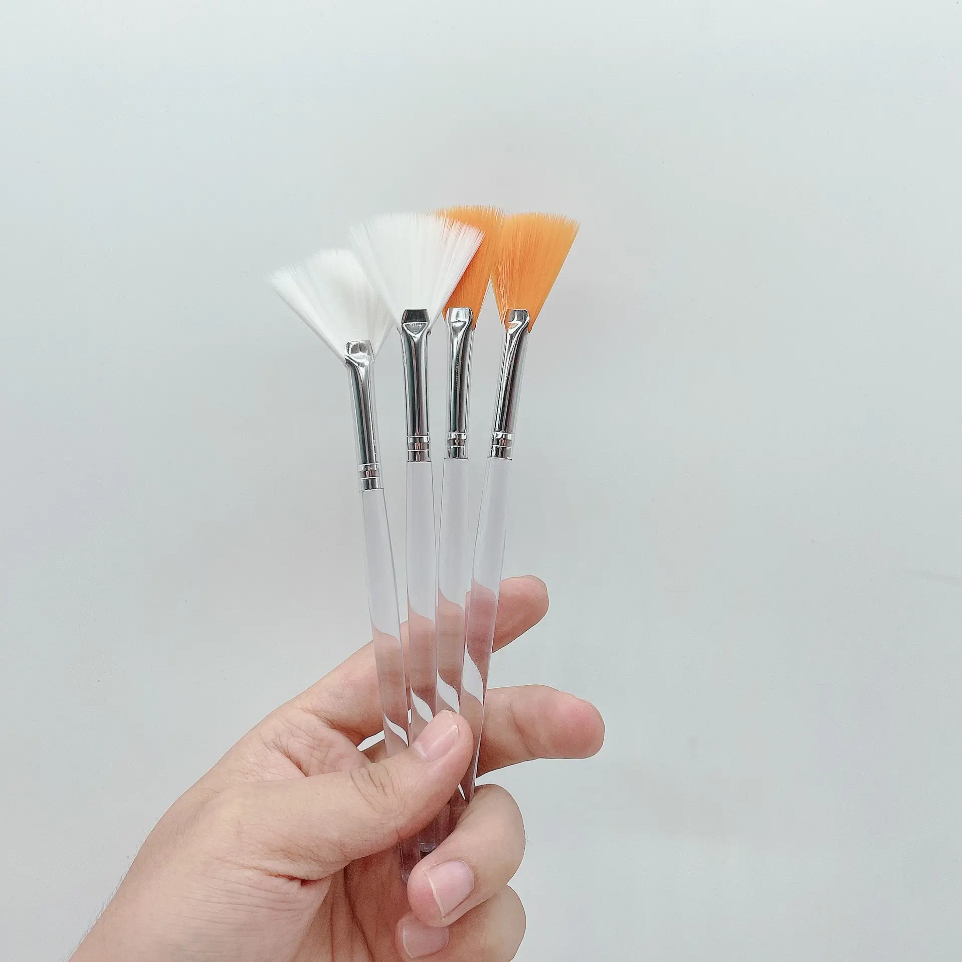 Soft Bristled Facial Mask Brush Set for Skin Care - Image 4