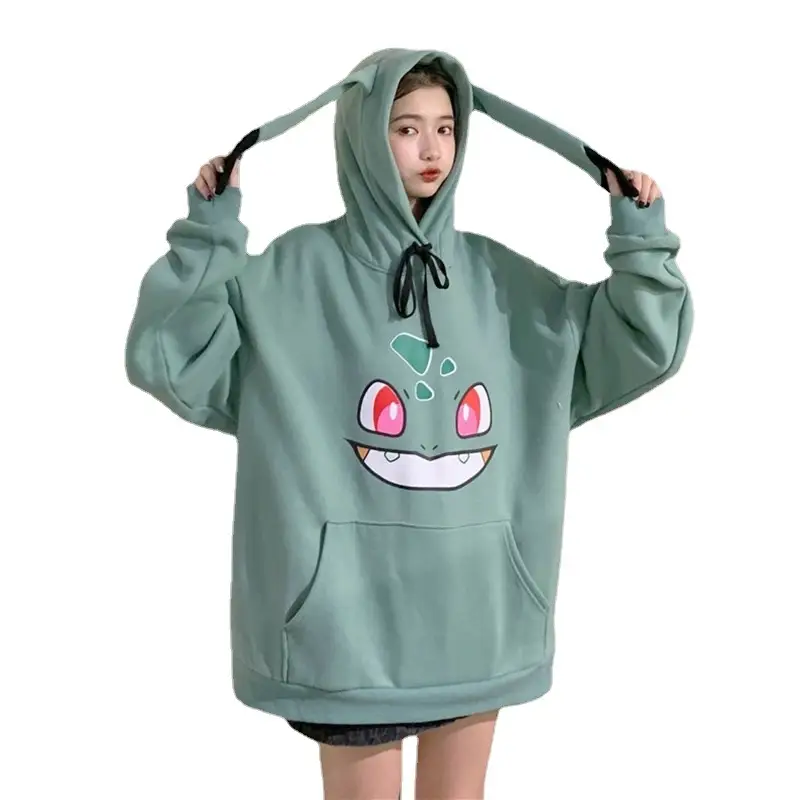 Pikachu Hooded Hoodie 190g Autumn Winter - Image 10