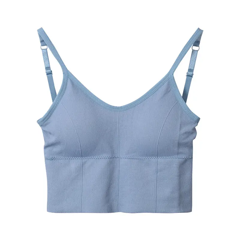Women's Short Vests with Breast Pads - 5 Colors