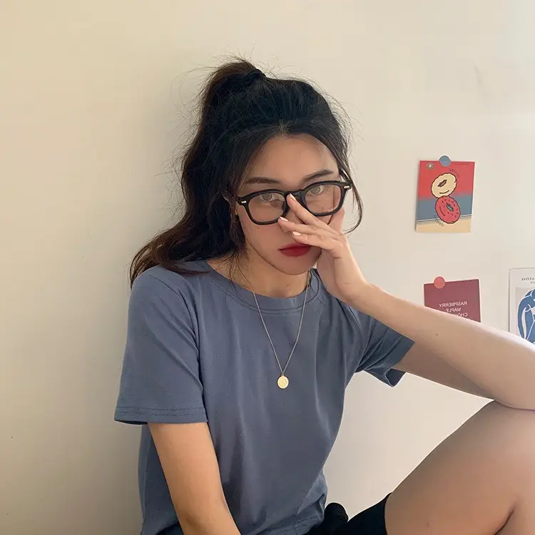 Women's Candy Short Sleeve T-Shirt Summer Loose Fit - Image 4