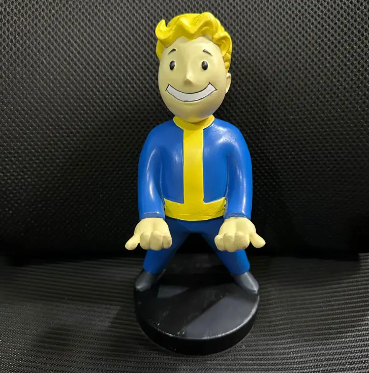 Blue Cartoon Tree Man Mobile Phone Bracket Decoration