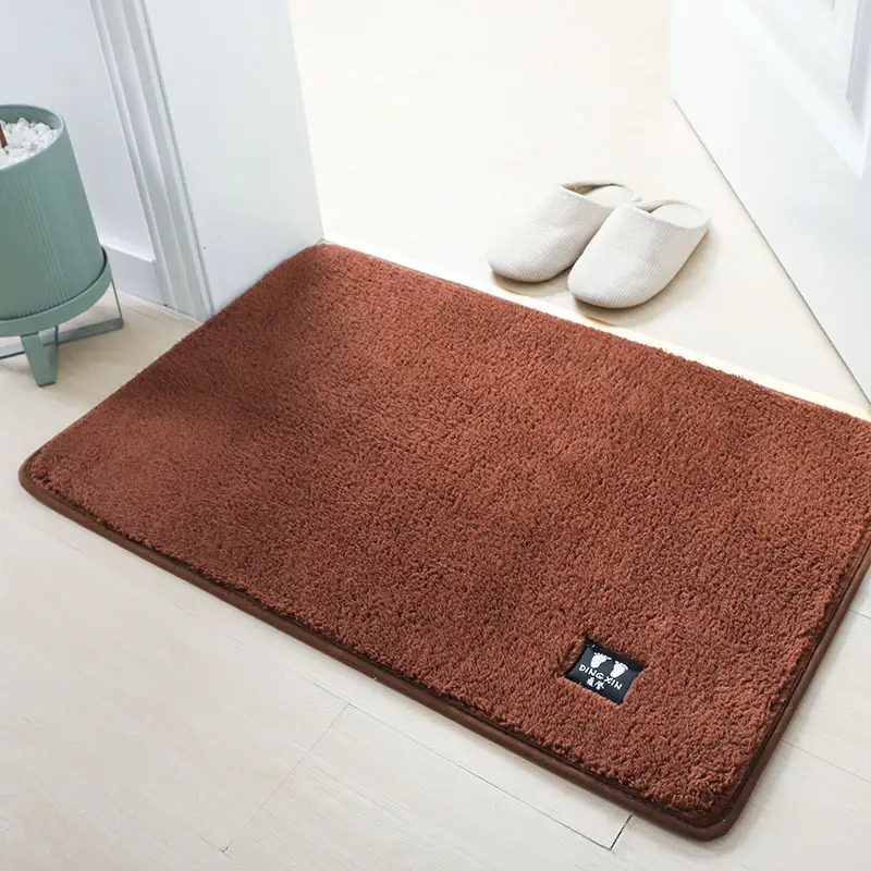 Green Toilet Floor Mat Door Absorbent Anti-Slip Thickened - Image 7