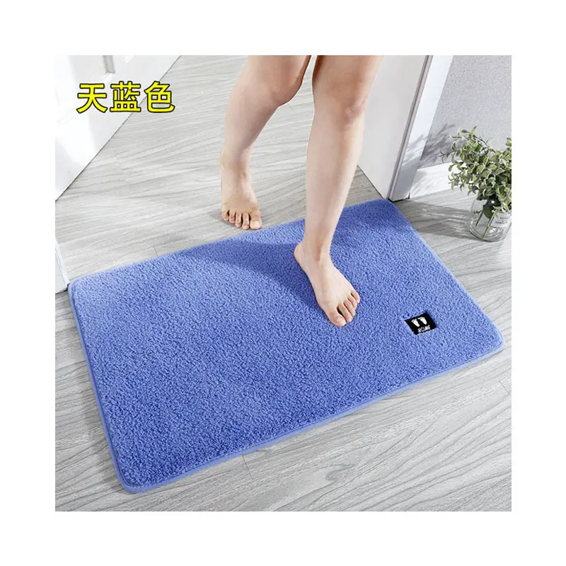 Green Toilet Floor Mat Door Absorbent Anti-Slip Thickened - Image 12