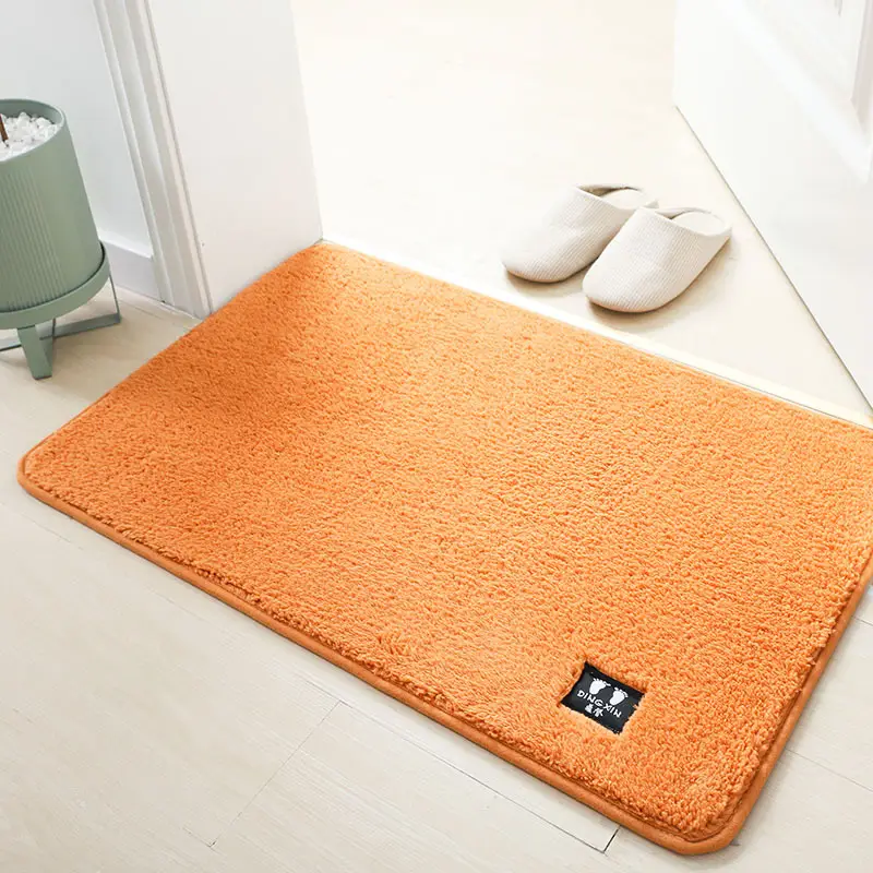 Green Toilet Floor Mat Door Absorbent Anti-Slip Thickened - Image 4