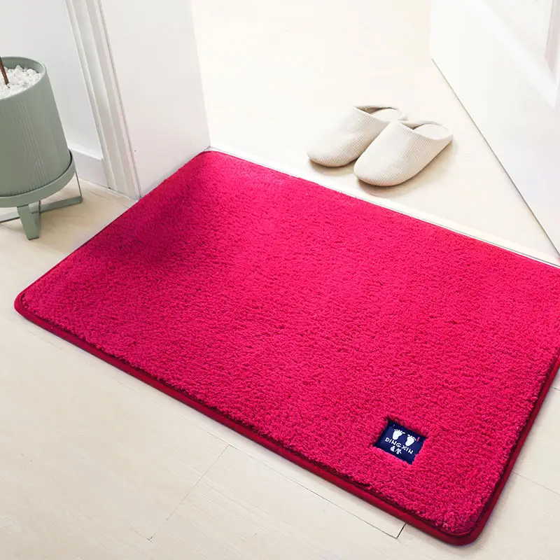 Green Toilet Floor Mat Door Absorbent Anti-Slip Thickened - Image 8
