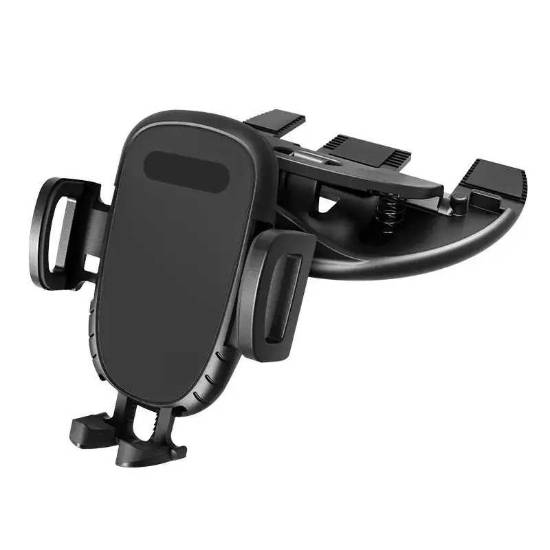 Car CD Port Phone Clamp Bracket Black - Image 10