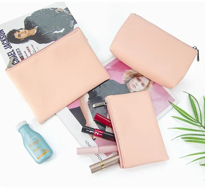 Blue PU Leather Makeup Brush & Brush Bag — feature 10