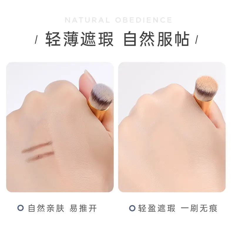 270 Concealer Brush Soft Hair Blush Paint Finisher Large Single - Image 7