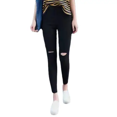 2023 Slim Fit Black Leg Pants for Women Spring Autumn - Image 9