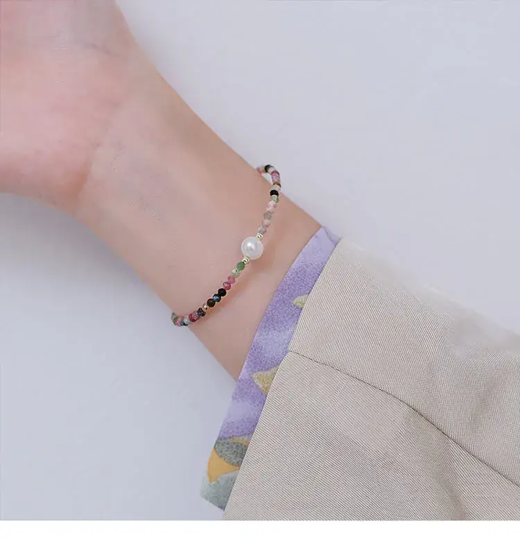 Guan Yu Crystal Pearl Beaded Bracelet for Women — feature 12