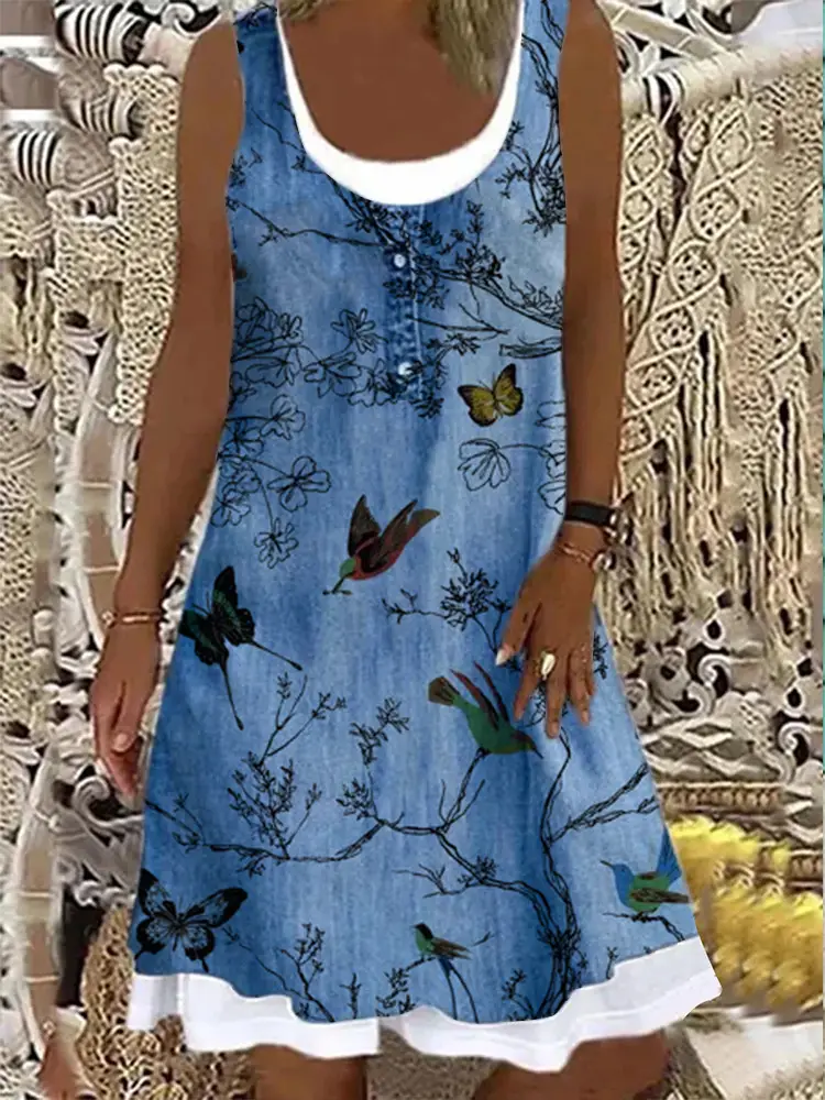 Women's Denim Embroidered Top with Buttons - Image 40