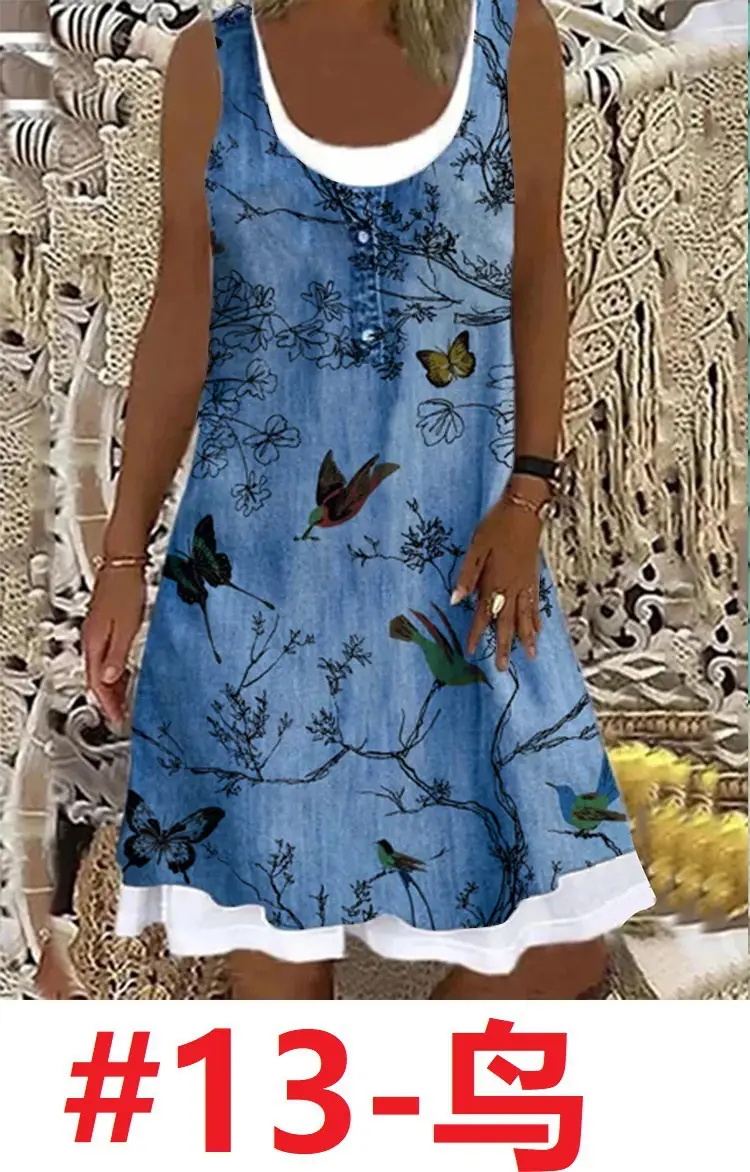 Women's Denim Embroidered Top with Buttons - Image 13