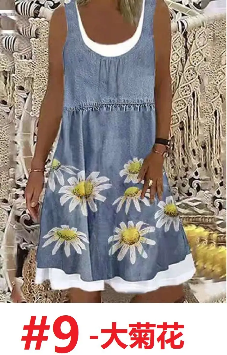 Women's Denim Embroidered Top with Buttons - Image 9
