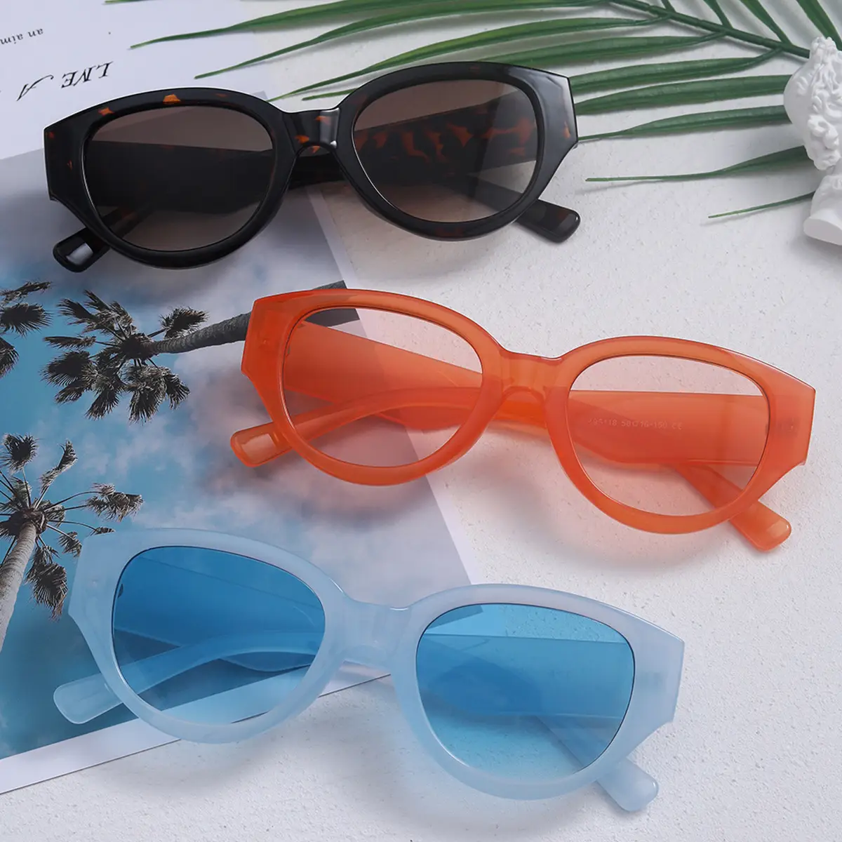 Jelly Candy Summer Sunglasses for Men Women - Image 7