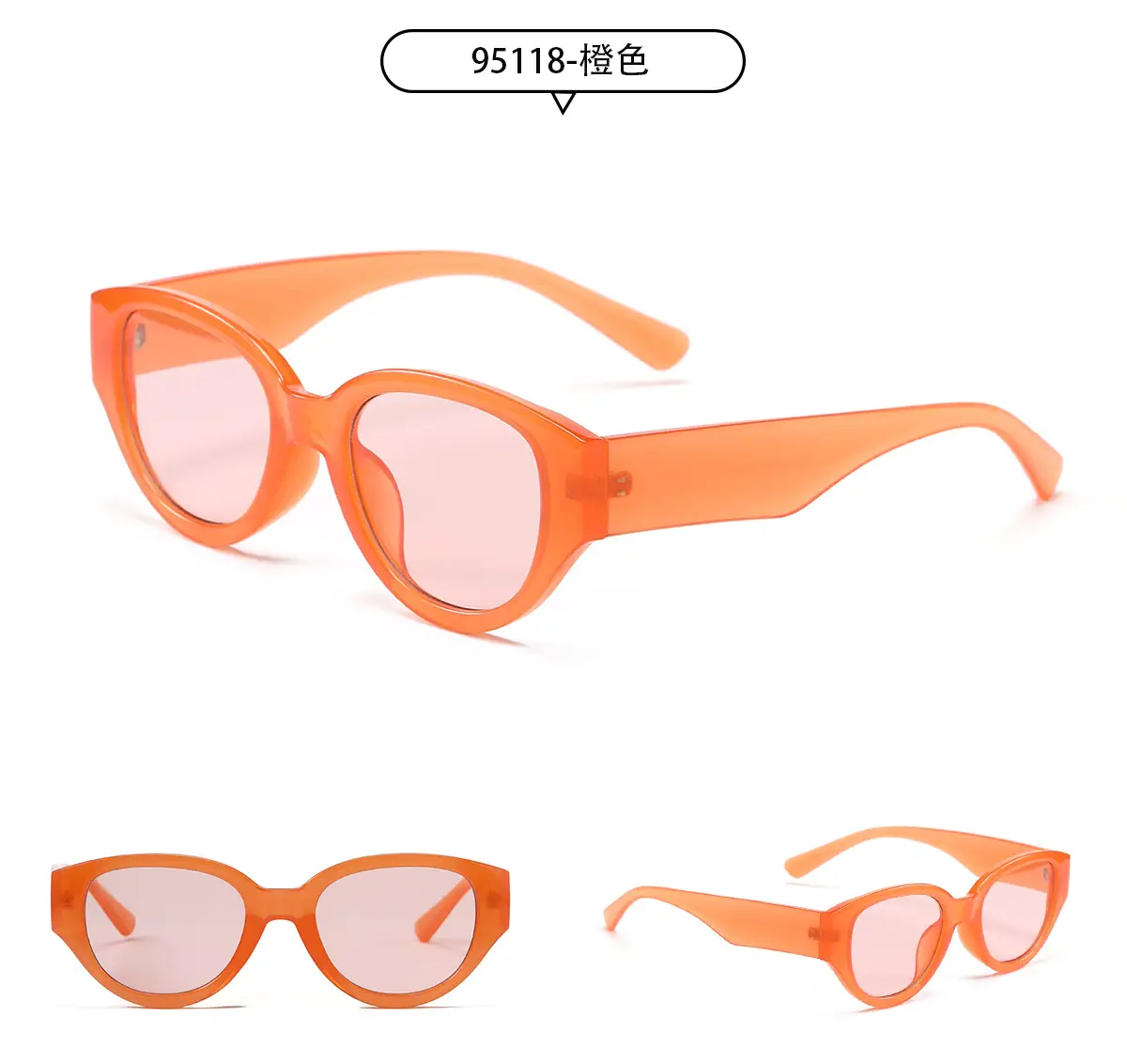 Jelly Candy Summer Sunglasses for Men Women β feature 7