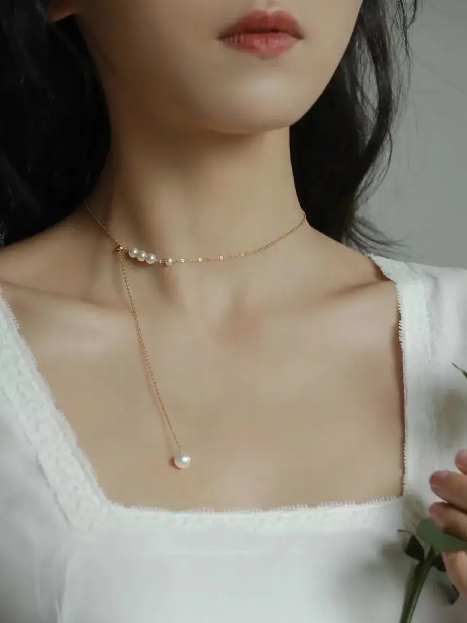 Princess Style Pearl Necklace for Women — feature 4