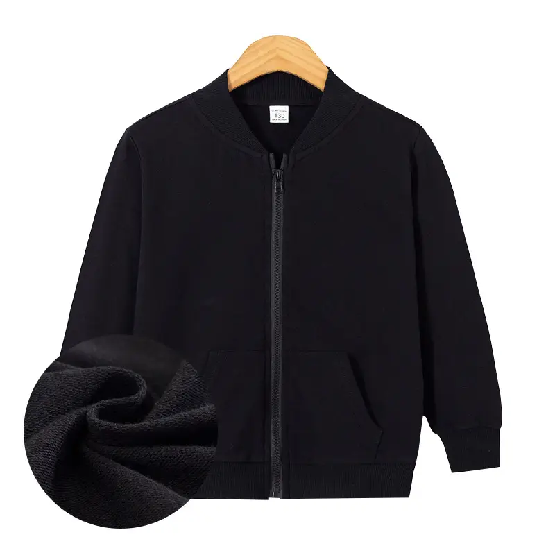 Pink Full-Zip Kids Jacket Spring Autumn - Image 6