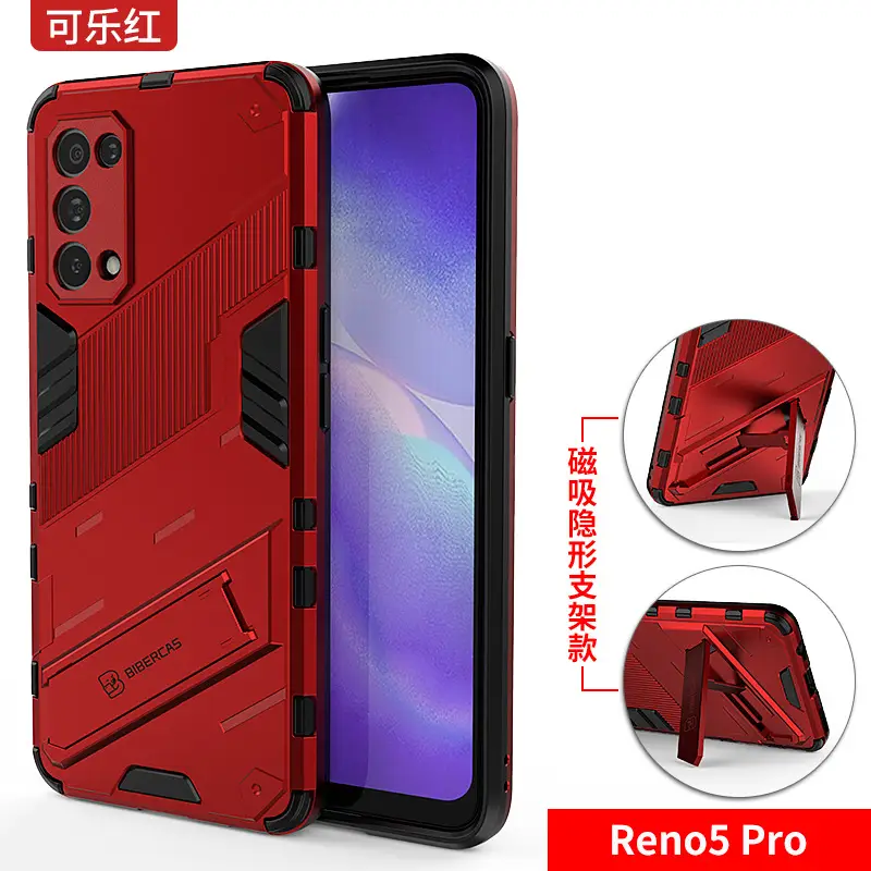 OPPO Reno5 Pro+ Airbag Drop Resistant Black Case - Image 12