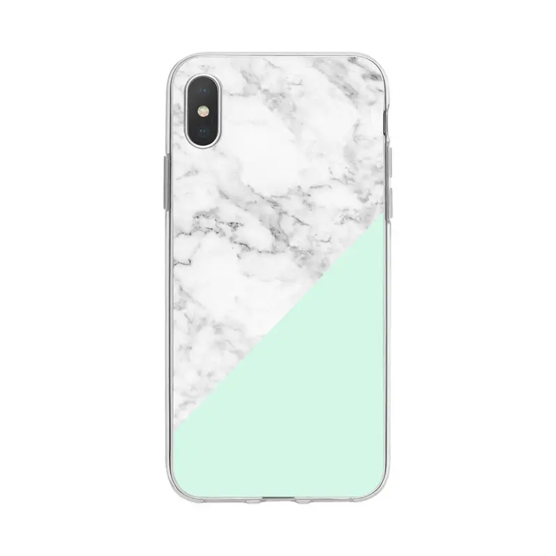 14 Promax Phone Case Marble Design with Gold Accents