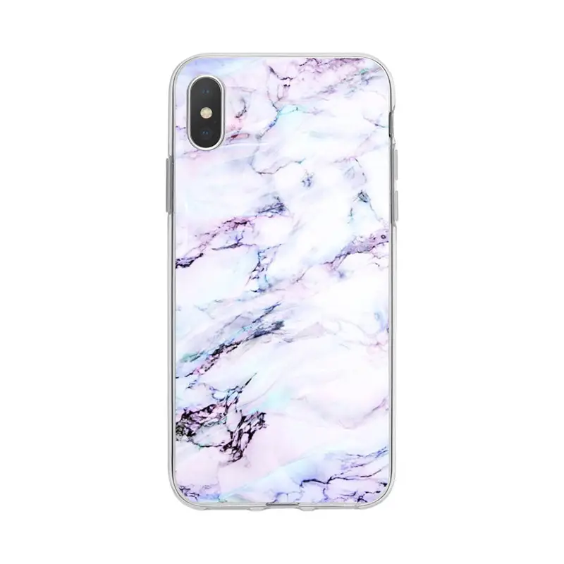 14 Promax Phone Case Marble Design with Gold Accents