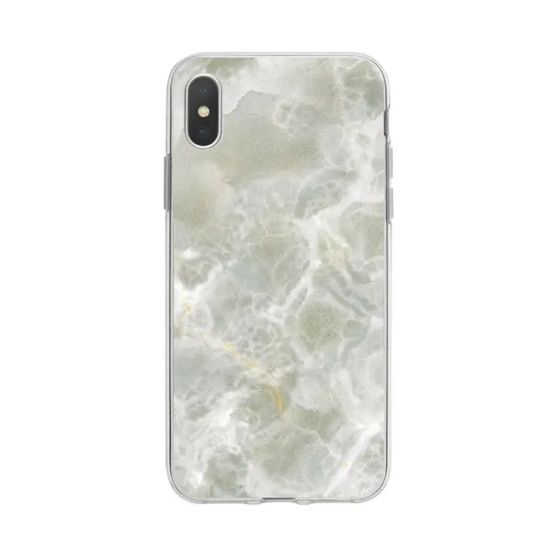 14 Promax Phone Case Marble Design with Gold Accents