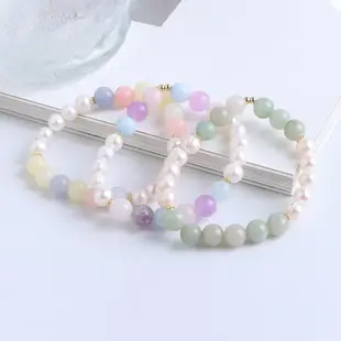 Natural Baroque Freshwater Pearl Bracelet Double Layer — feature 7
