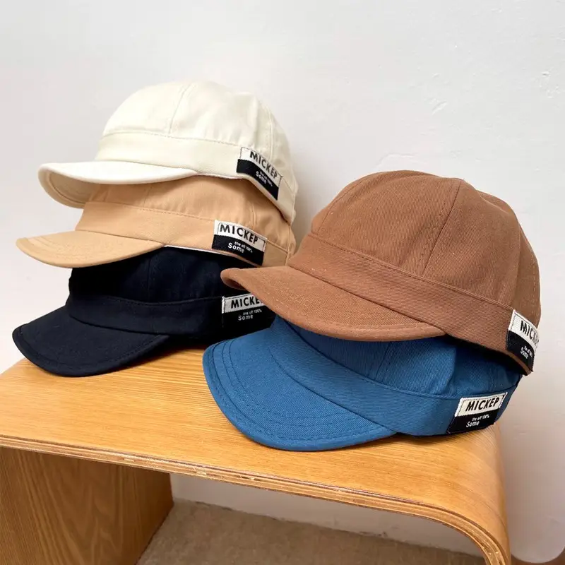 Women's White Niche Short Brim Baseball Cap