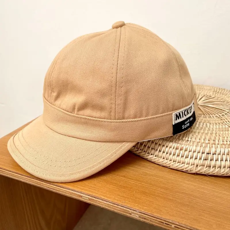 Women's White Niche Short Brim Baseball Cap - Image 2