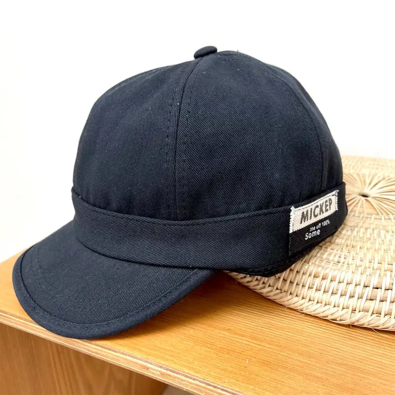 Women's White Niche Short Brim Baseball Cap - Image 3