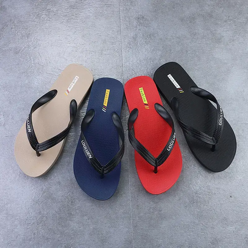 Men Black Korean Style Flip Flops Non-Slip — feature 14