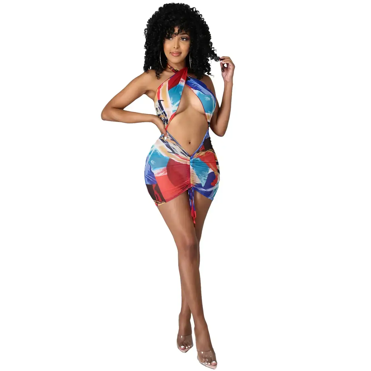European American Cross Border Sexy Dress 2021