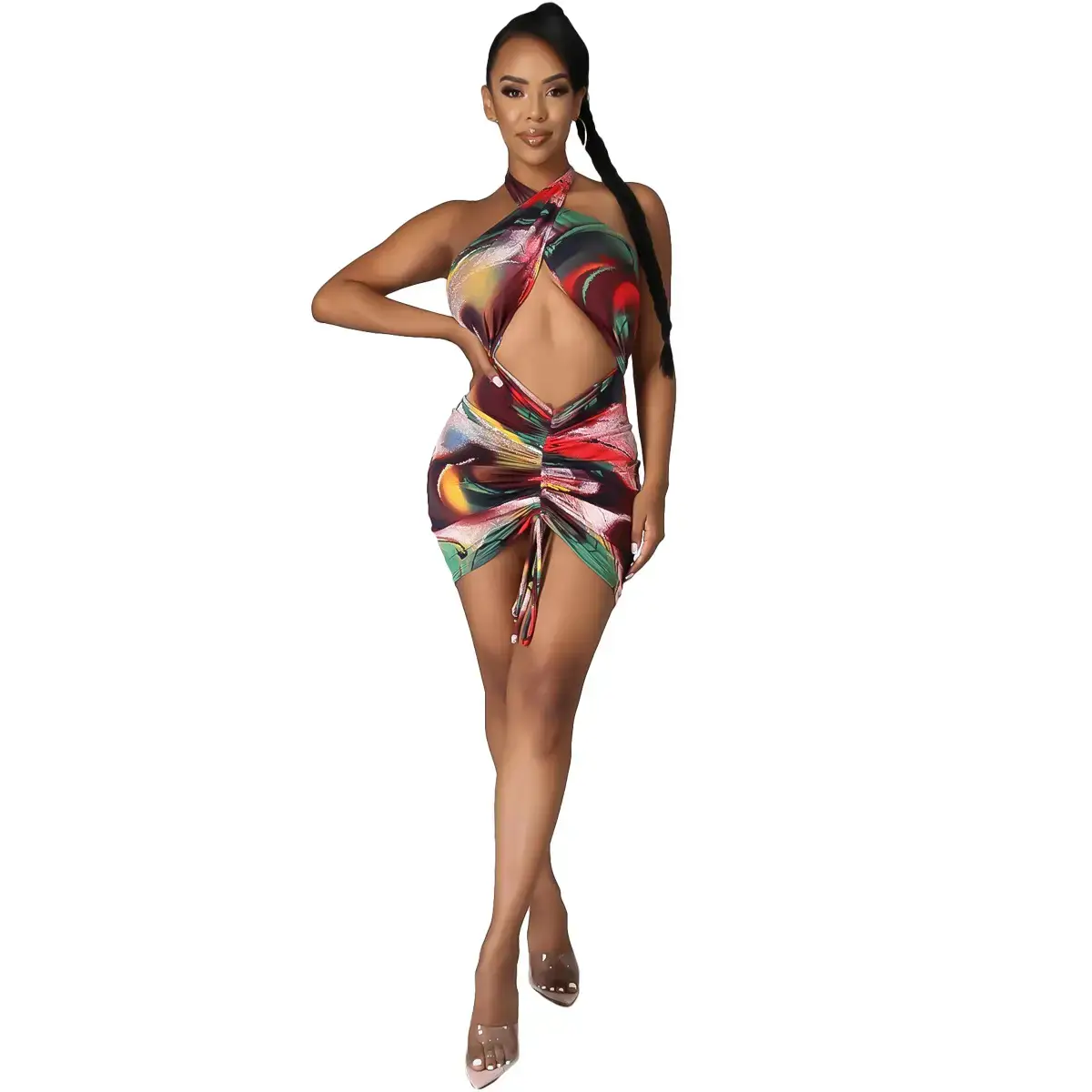 European American Cross Border Sexy Dress 2021