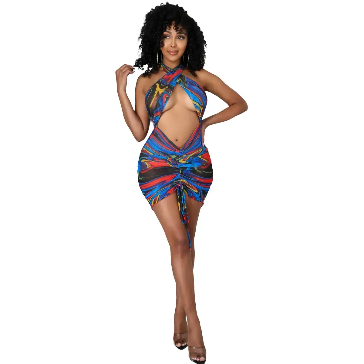European American Cross Border Sexy Dress 2021