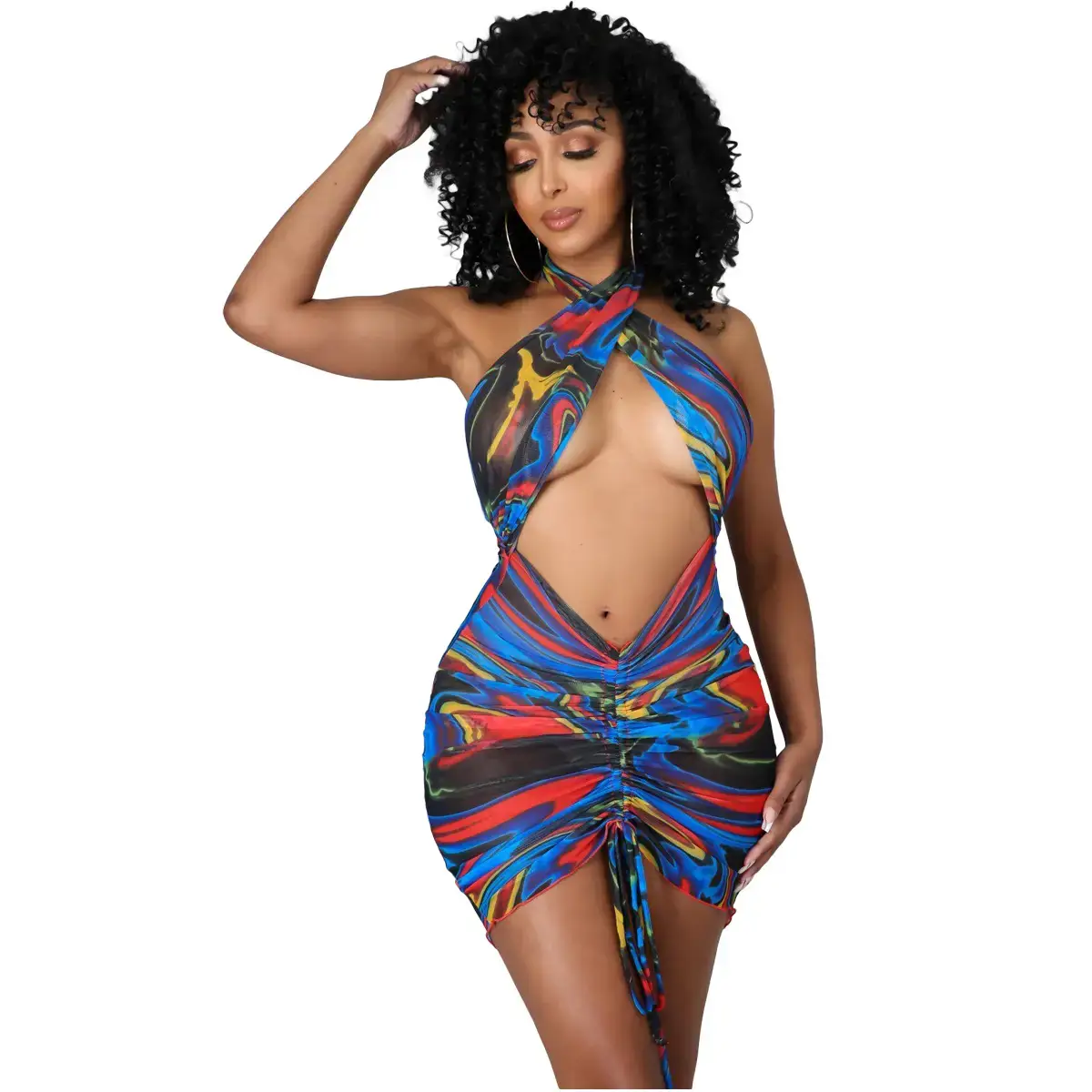 European American Cross Border Sexy Dress 2021
